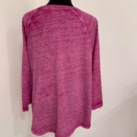 NWT Raspberry long sleeve top - Picture 3 of 6